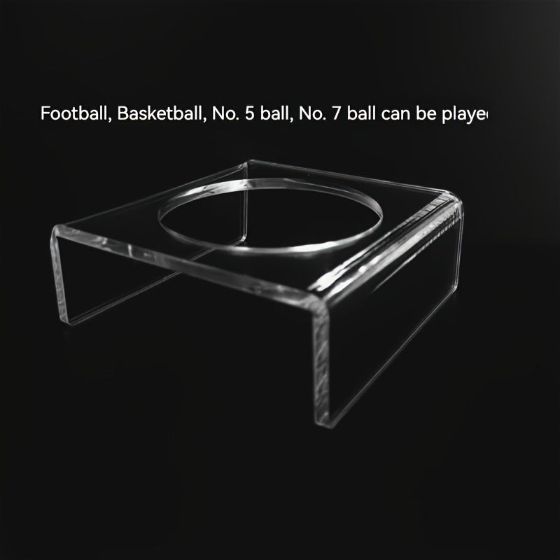 Transparent Ball Display Rack for Basketball Football Volleyball Bowling Ball