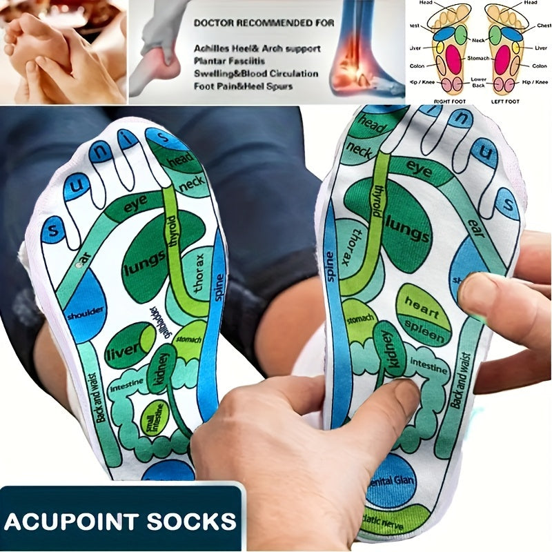 Acupressure Socks & Massage Stick Set