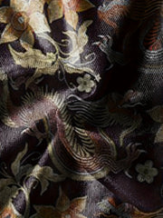 Dragon Print Men's 2 Piece Outfits T-shirt & Shorts Set for Summer