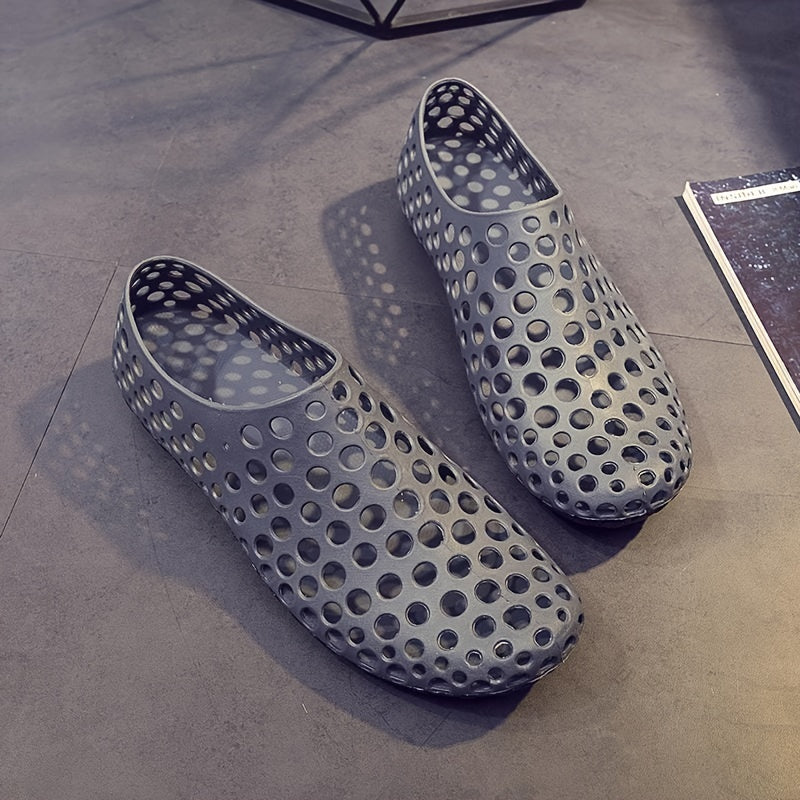 Men's Hollow Out Sandals Non Slip Beach Shoes
