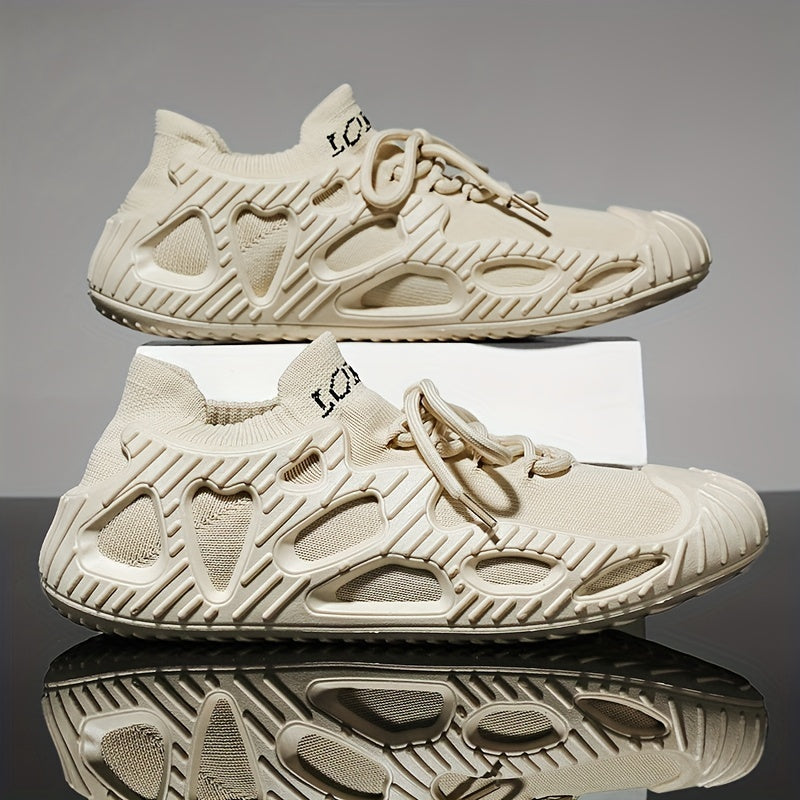 Men's Lightweight Knitted Sneakers for Running