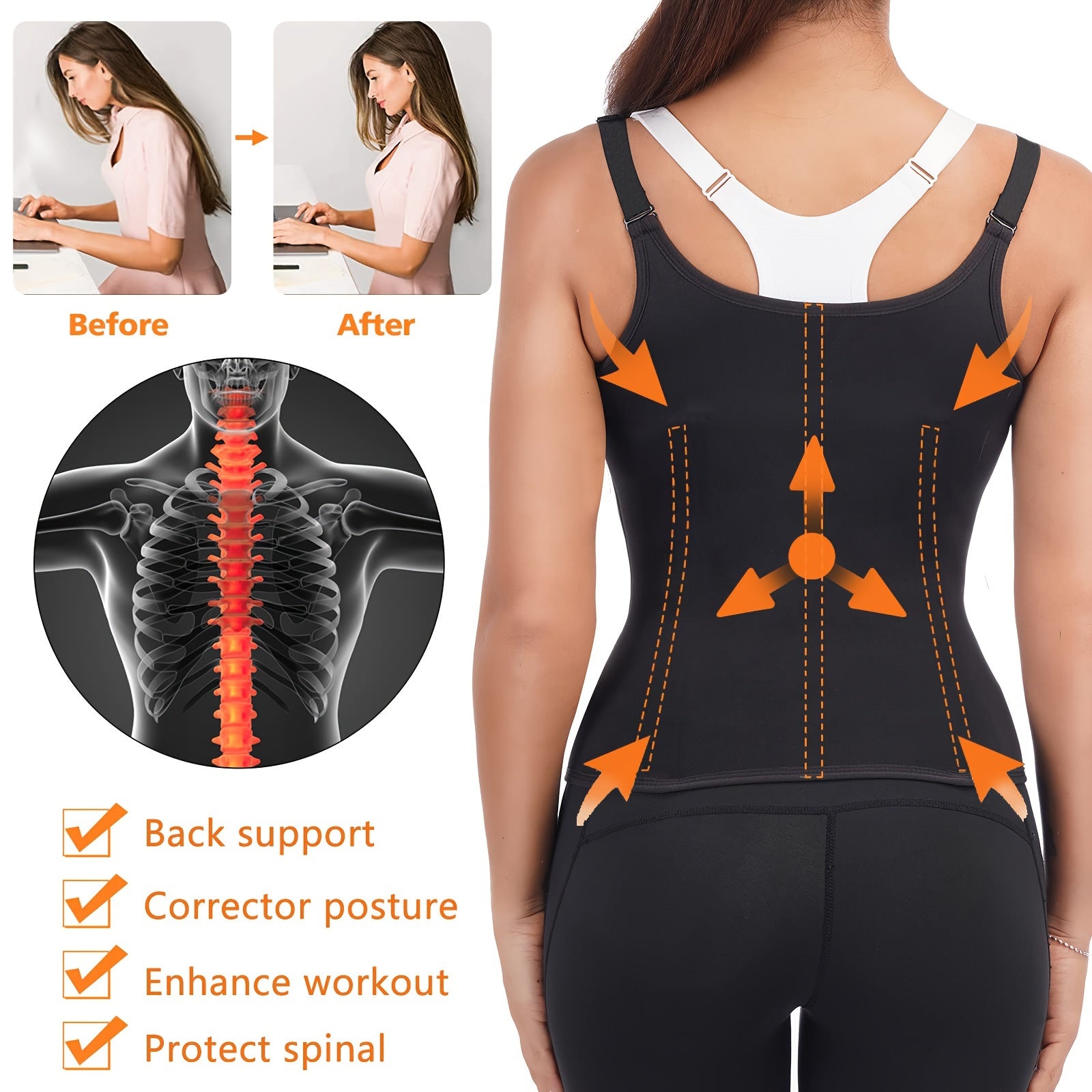 Waist Wrap Squat Support Shaping Belt