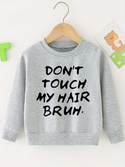 Boys Casual Sweatshirt Long Sleeve Top Kids Clothing Outdoor