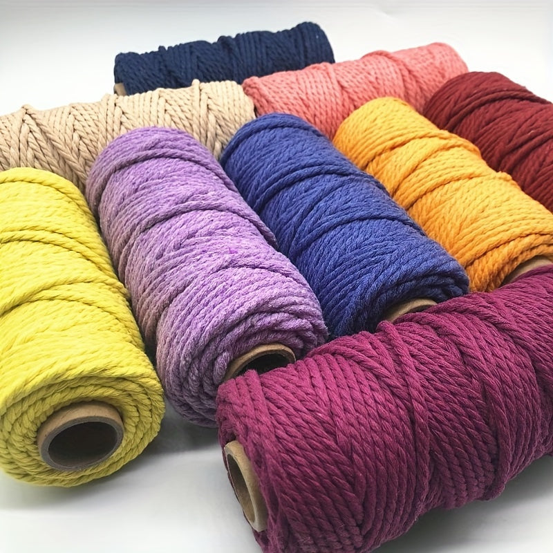 Natural Macrame Cord 55 Yards 3mm 2 Reels