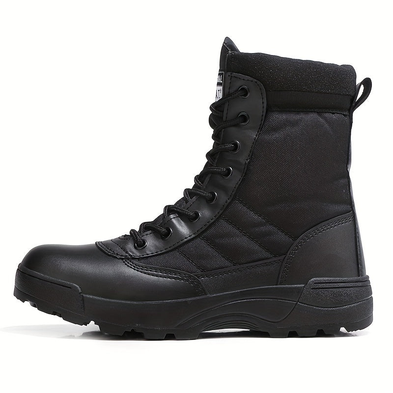 Men's Zipper Tactical Boots Anti-skid Lightweight for Training
