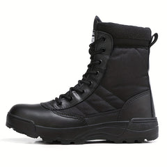 Men's Zipper Tactical Boots Anti-skid Lightweight for Training