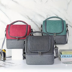 Reusable Drawstring Lunch Bag For School Portable Lunch Box Bag