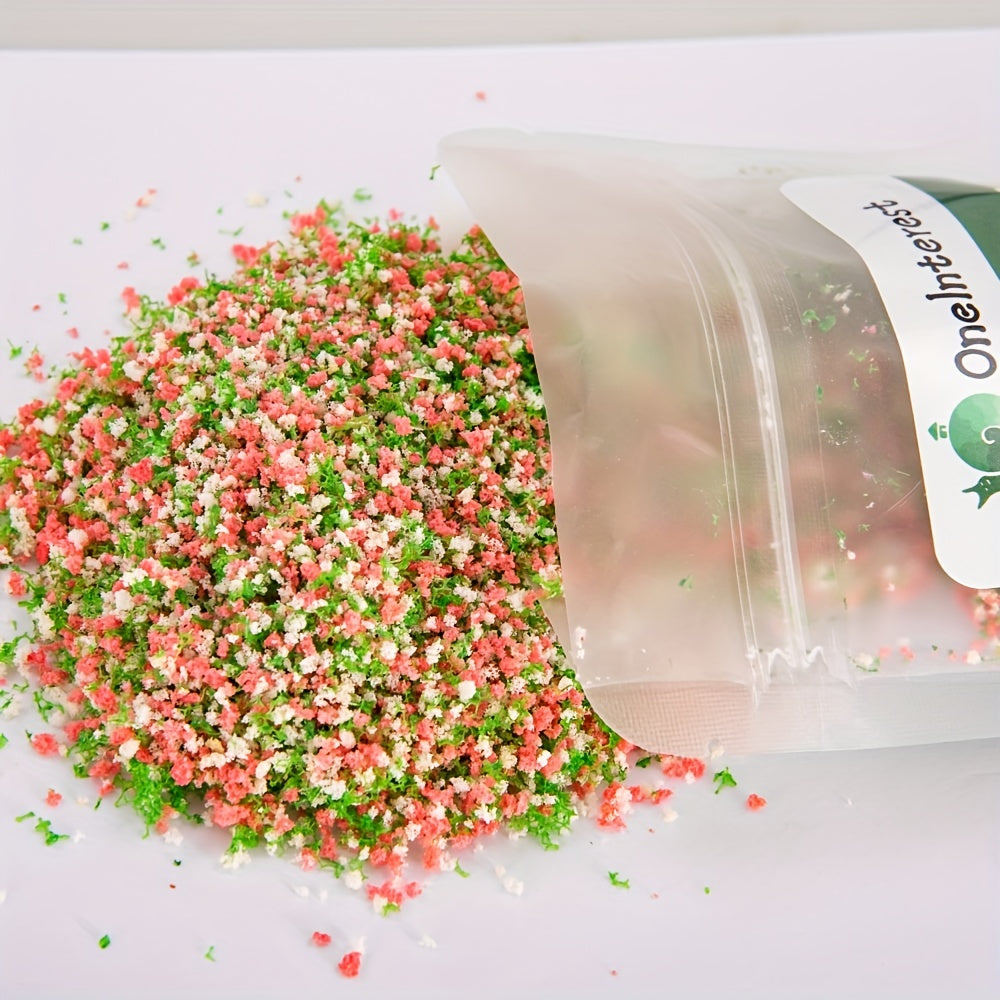 10G Tree Powder Ground Grass For Railway Landscape Layout
