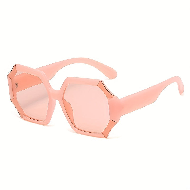 Men's Large Frame Sunglasses Anti UV400 Vintage Eyewear