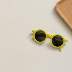 Girl's Vintage Sunglasses UV Protection Cartoon Sunshade Glasses For Kids