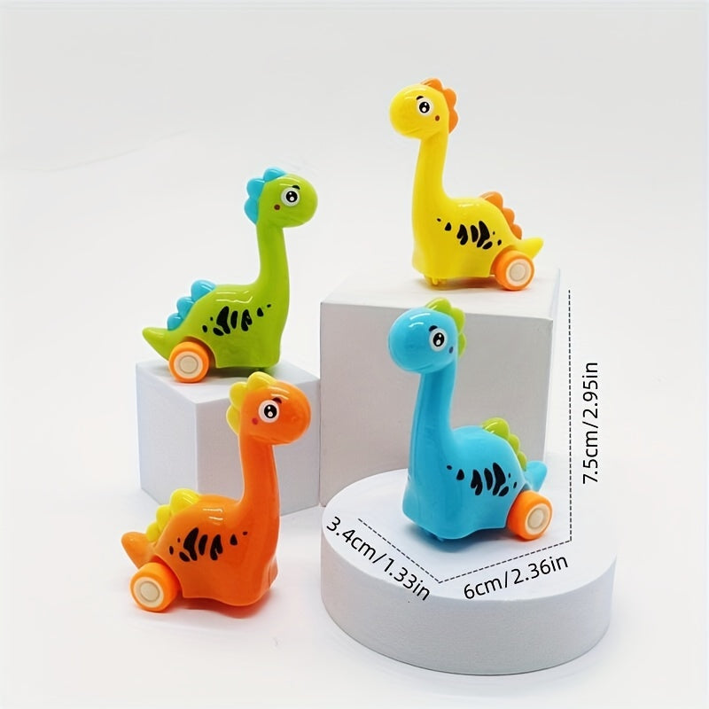 Long Neck Dinosaur Pull back Car Toy for Kids