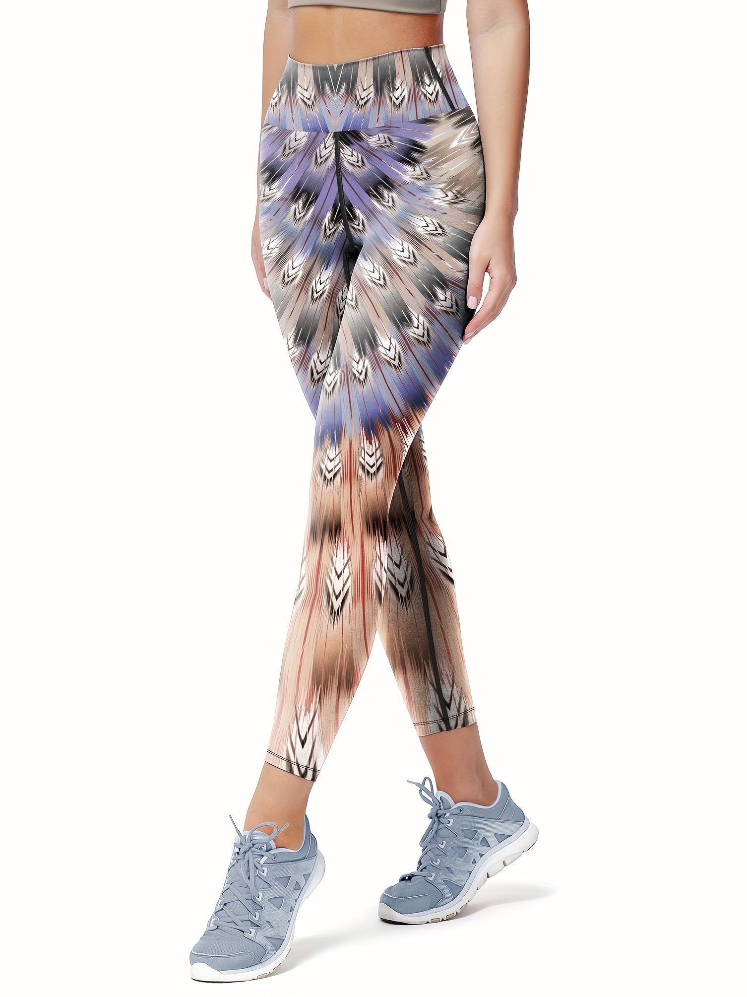 Printed Yoga Pants High Waist Fitness Leggings