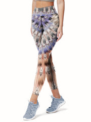 Printed Yoga Pants High Waist Fitness Leggings