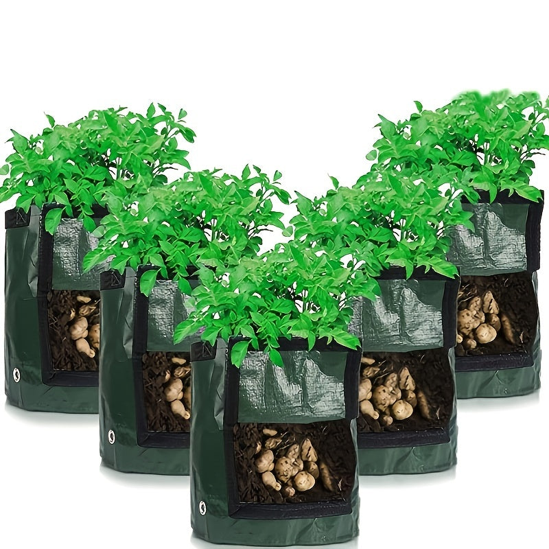Potato Grow Bags With Flap and Handles 7-10 Gallon