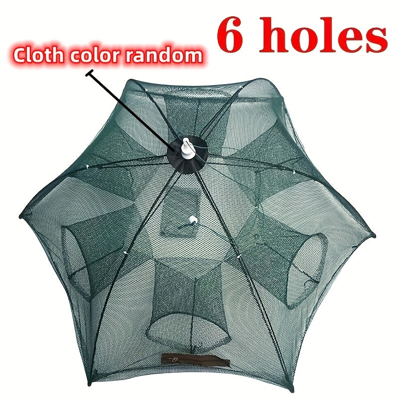 Collapsible Fishing Net for Live Fish and Shrimp