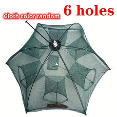 Collapsible Fishing Net for Live Fish and Shrimp