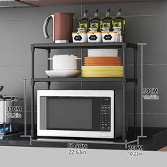 2 3 Layer Microwave Oven Rack Kitchen Storage Rack Spice Box Storage Rack
