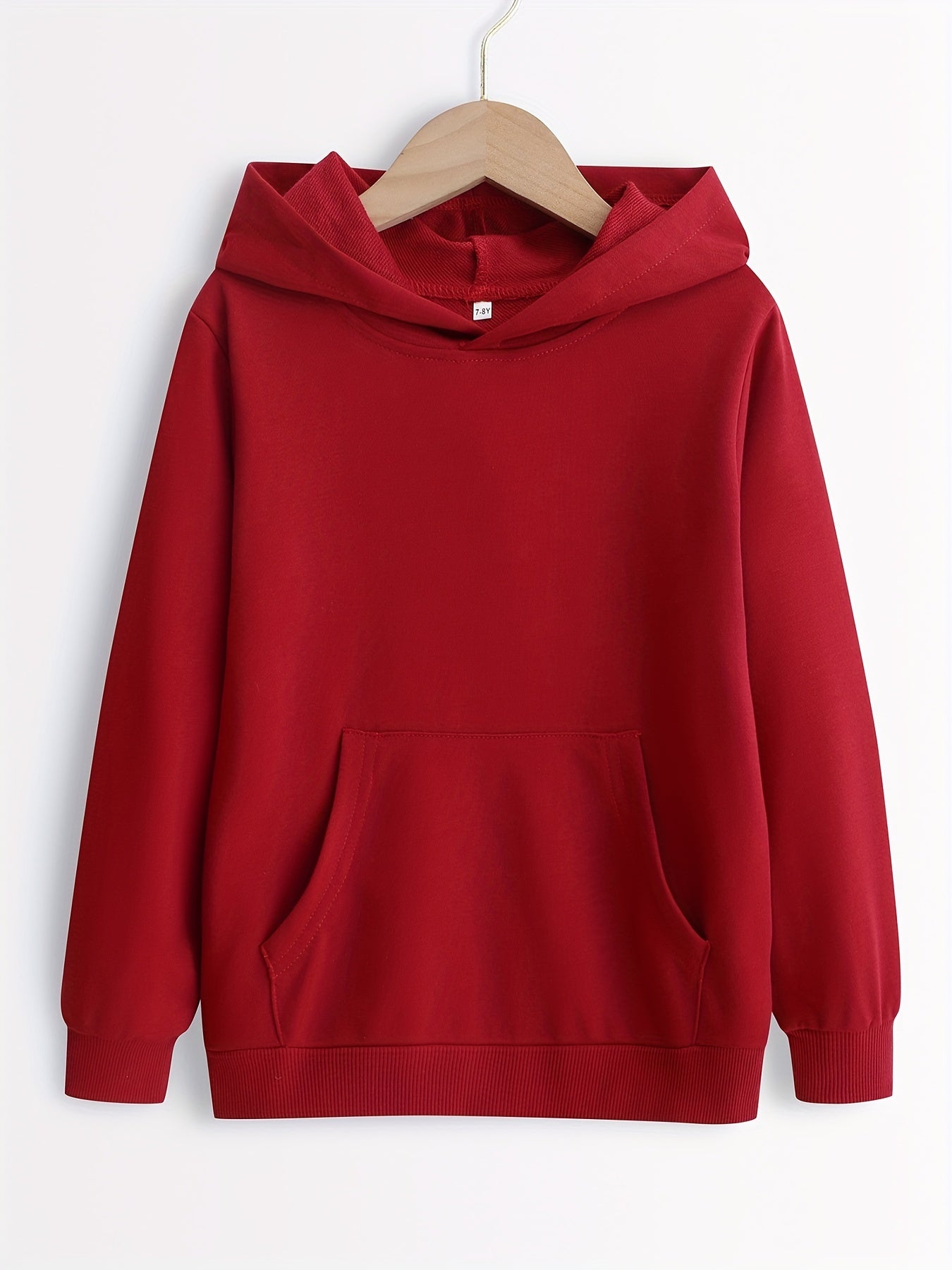 Boys Hooded Sweatshirt Long Sleeve Active Spring Fall Kids Clothing