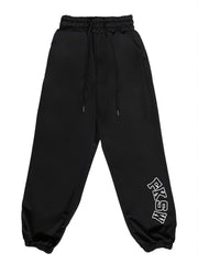 Men's FKSW Print Trousers Soft Drawstring Active Sweatpants