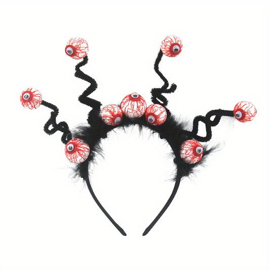 Halloween Eyeball Hair Band Horror Headband For Party Performance