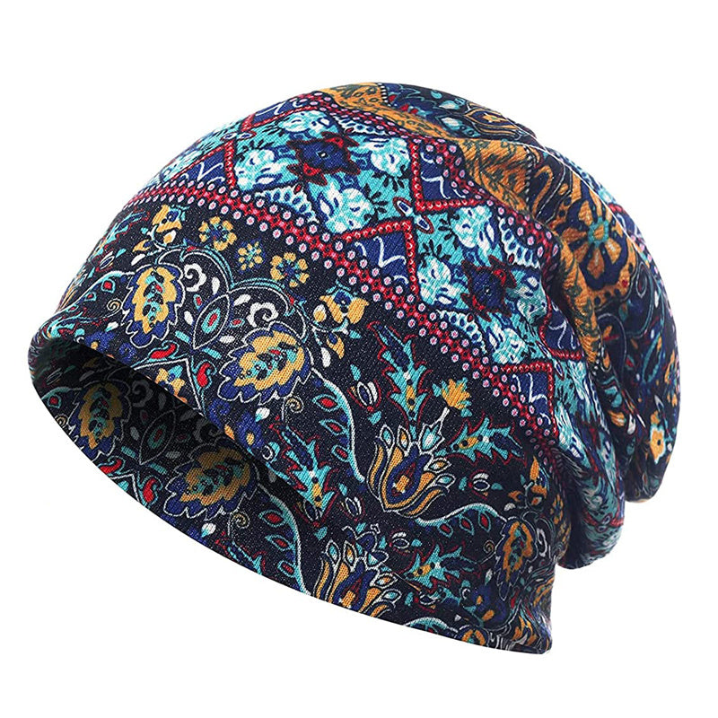 Men's Baggy Slouch Chemo Beanie Hat Skull Cap Stretchy Knit Cap