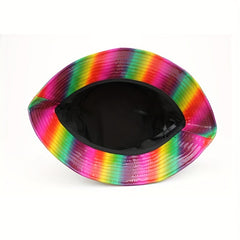 Y2K Laser Personality Fisherman Hat Summer UV Protection Sun Hat