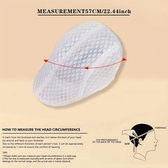 Mesh Hole Sun Hat Forward Cap for Adult