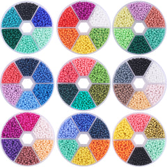 Elegant Toasted Lacquer Beads for Crafts 1box