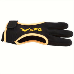 1pc Archery Glove Finger Guard Padded Protector For Recurve Compound Bow