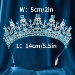 Rhinestone Crown Wedding Headband Hair Accessories