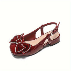 Girls Low Heel Dance Shoes Comfy Non Slip Casual Shoes
