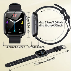 LAXASFIT Smart Watch 4 HD Screen 100 Sport Modes Fitness Activity Tracker