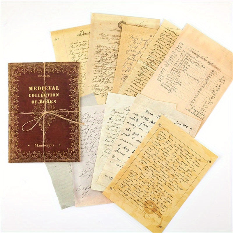 10pcs Large Size Decorative Scrapbooking Album Background Paper