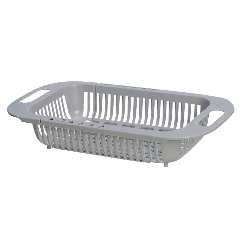 Adjustable Over the Sink Drain Basket for Fruits & Veggies