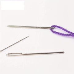 26pcs Plastic Hand Sewing Needles Knitting Tools Large Eye Embroidery Needles