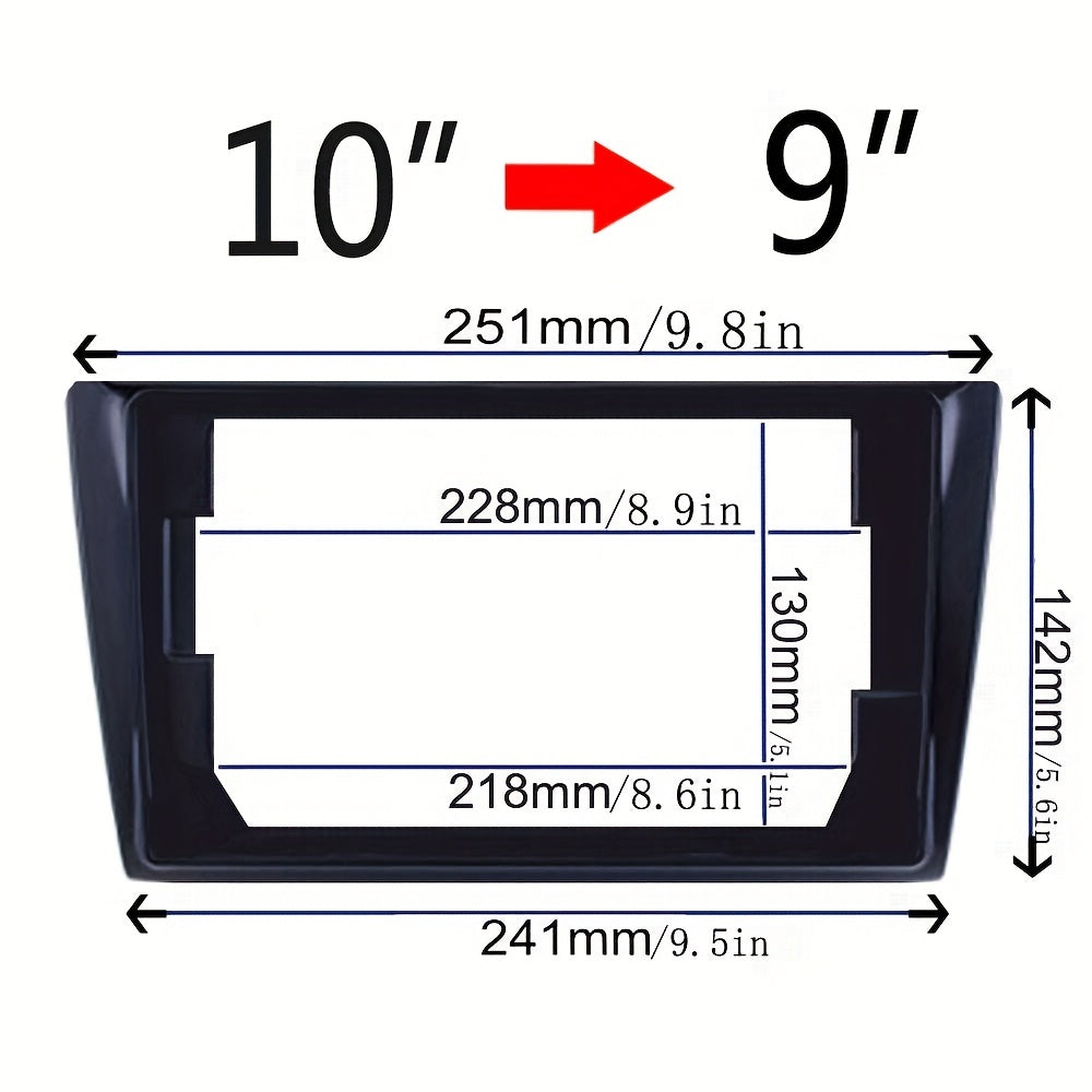 2 DIN Frame Panel Mounts for Car Models Radio Android System