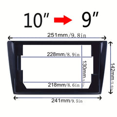 2 DIN Frame Panel Mounts for Car Models Radio Android System