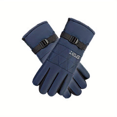 Warm Fleece-Lined Waterproof Touch Screen Gloves