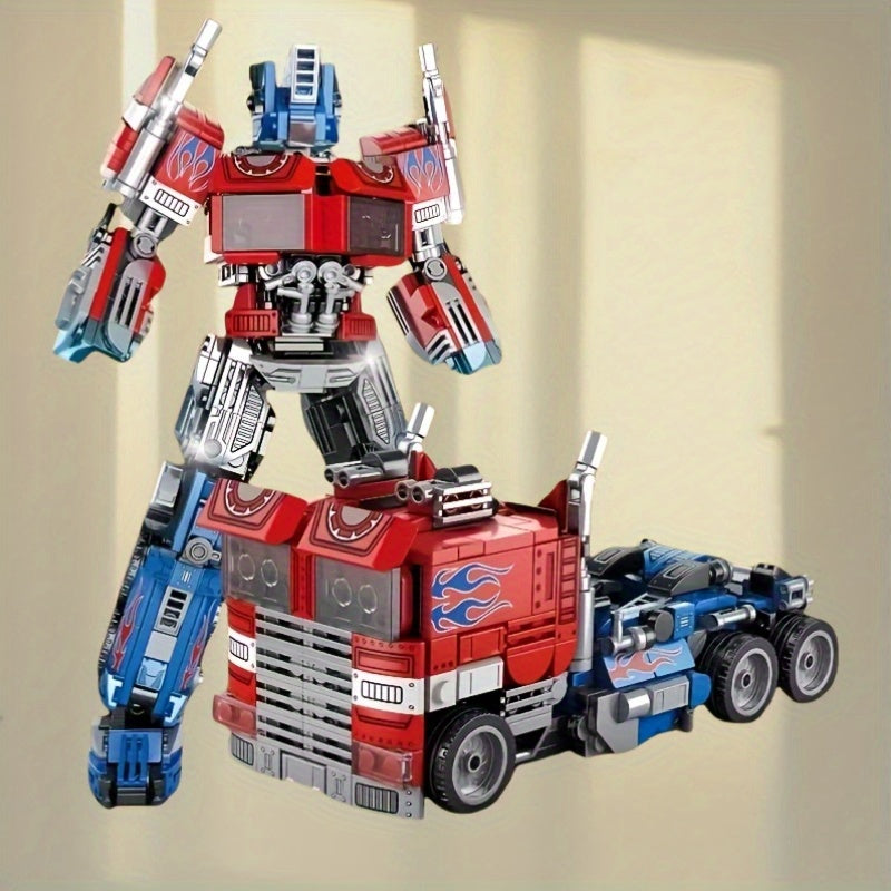 1000P Transforming Robot Assembly Building Block Toy
