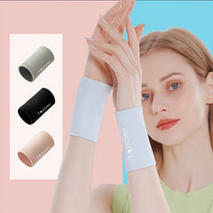 3PCS Sports Sweat Wristband & Headband Set Unisex