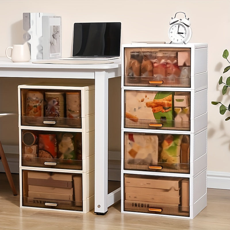 1pc Folding Storage Box For Storage Cabinet
