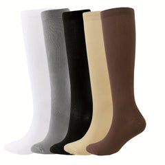 2 Pairs Compression Socks Knee Length Unisex