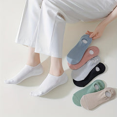 7 Pairs Low Cut Ankle Socks Women's Stockings & Hosiery