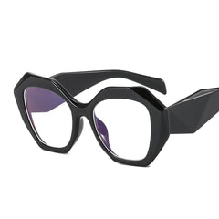Polygon Candy Sunglasses Women UV400 Protection Lens Shades Plastic Frame