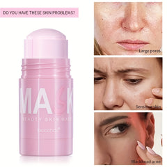 Rose Clay Facial Mask Deep Cleansing Moisturizing
