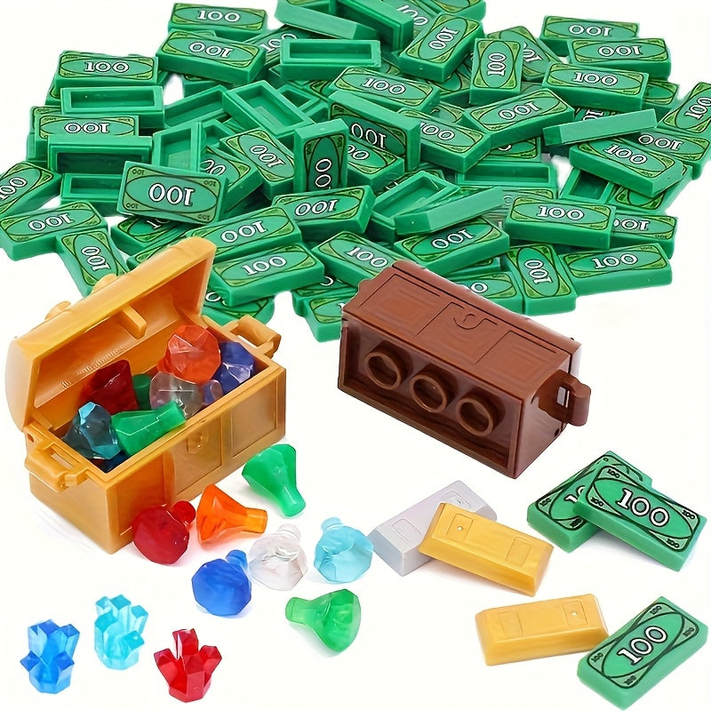 Money Pattern Building Blocks Set