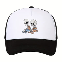 Men's Baseball Cap Outdoor Sun Hat Mesh Breathable Adjustable Dad Cap