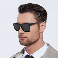 Men's Outdoor Square Shades Large Frame Sunglasses