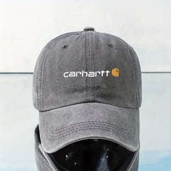 Washed Baseball Cap Distressed Solid Dad Hat Unisex