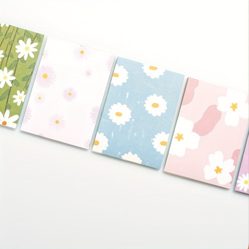5pcs Mini Creative Notepads 30 Pages Each - 150 Pages in 5 Styles